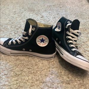 Black High Top Converse